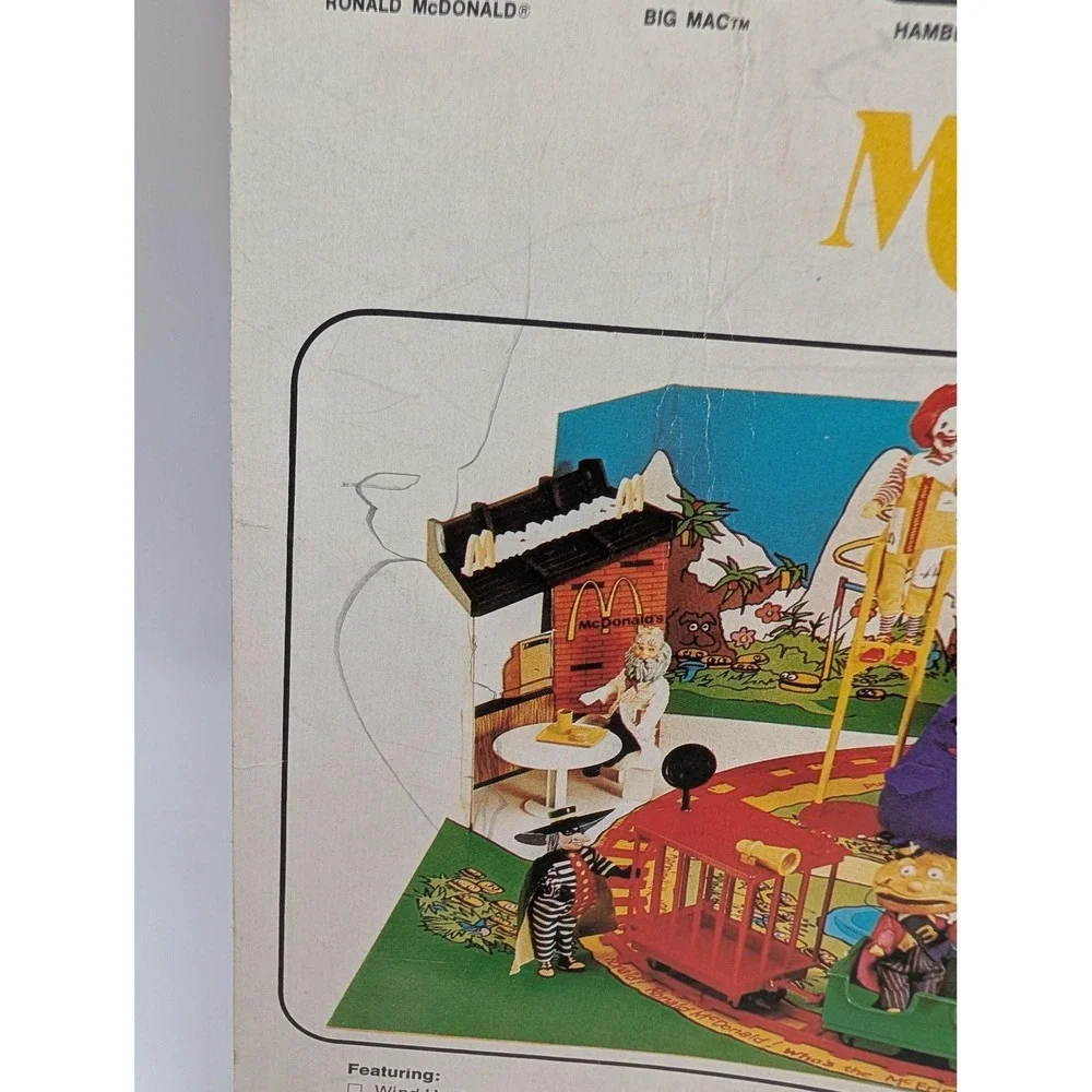 Remco McDonaldland Ronald McDonald Doll 1976 Vintage Figure 711